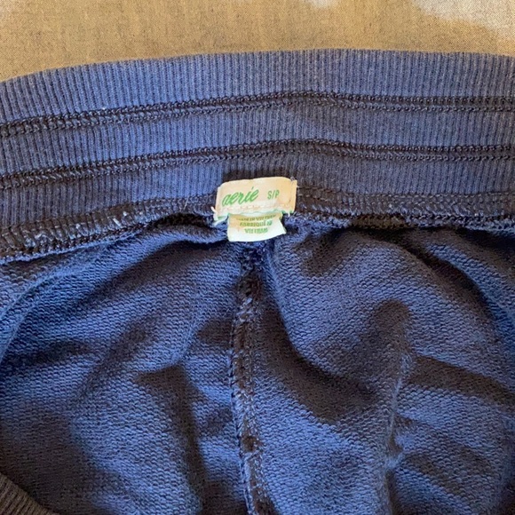 Aerie sun washed jogger size small navy blue - Picture 2 of 2